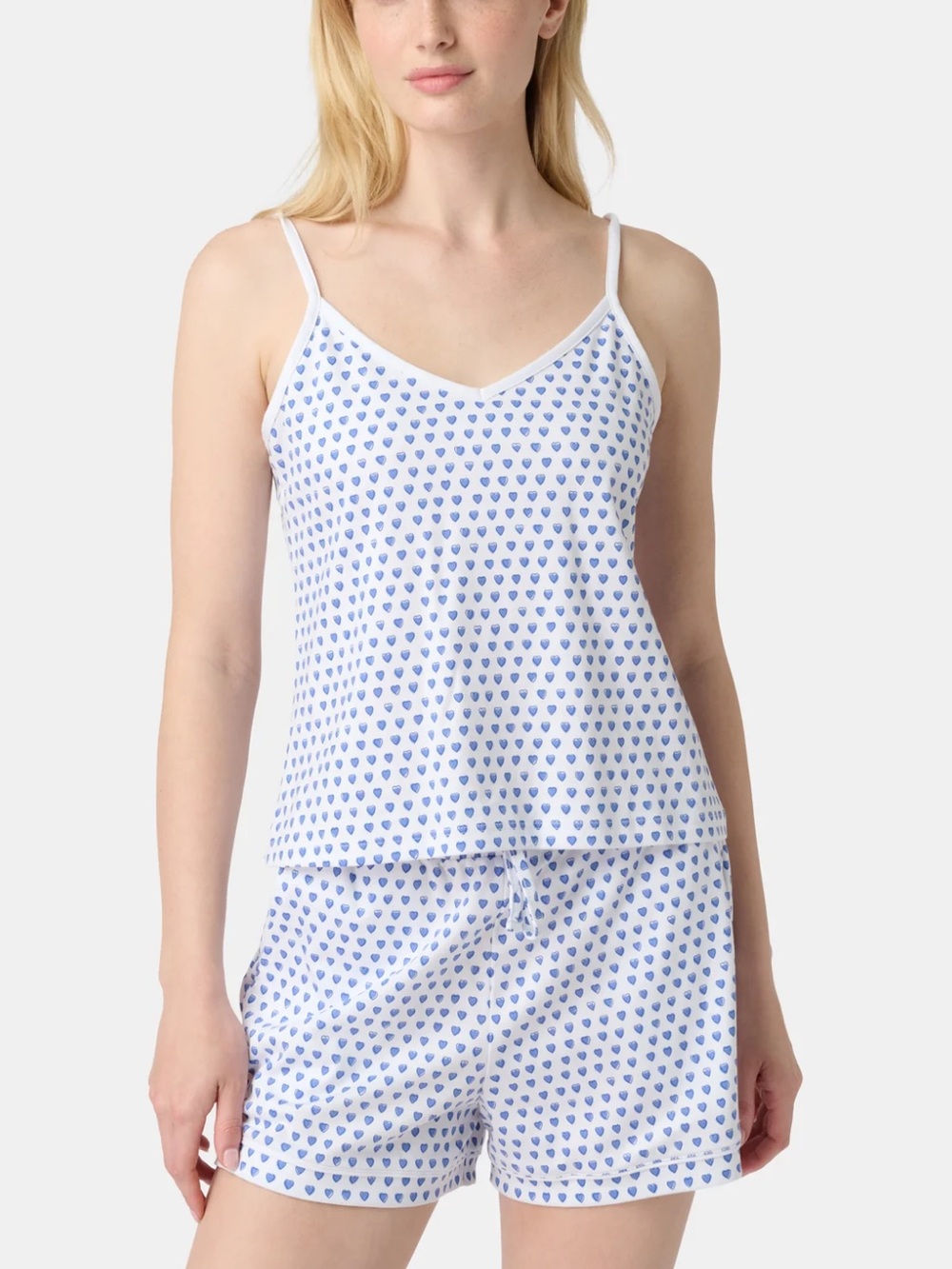 Roller Rabbit Blue Hearts Mischa Pajama Set